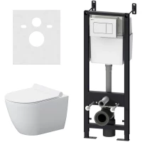 Комплект подвесной унитаз + система инсталляции Damixa Apollo DX22.IS10101.1700