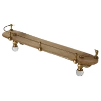 Полка стеклянная 59 см Migliore Cristalia ML.CRS-60.220.BR