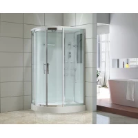 Душевая кабина 120x80x220 см Black & White Galaxy 5505120R прозрачное