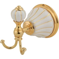 Крючок Migliore Olivia ML.OLV-60.609.BO.DO двойной, для ванны, золотой