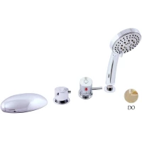 Смеситель на борт ванны термостатический Rav Slezak Dunaj DT270.5PZ