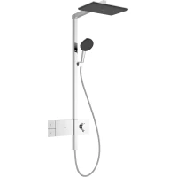 Душевая система Hansgrohe Raindance Alive Q 24580000 345x210 мм, с термостатом, хром