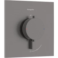 Термостат для душа Hansgrohe Ecostat Comfort E 33710340 встраиваемый, черный хром матовый