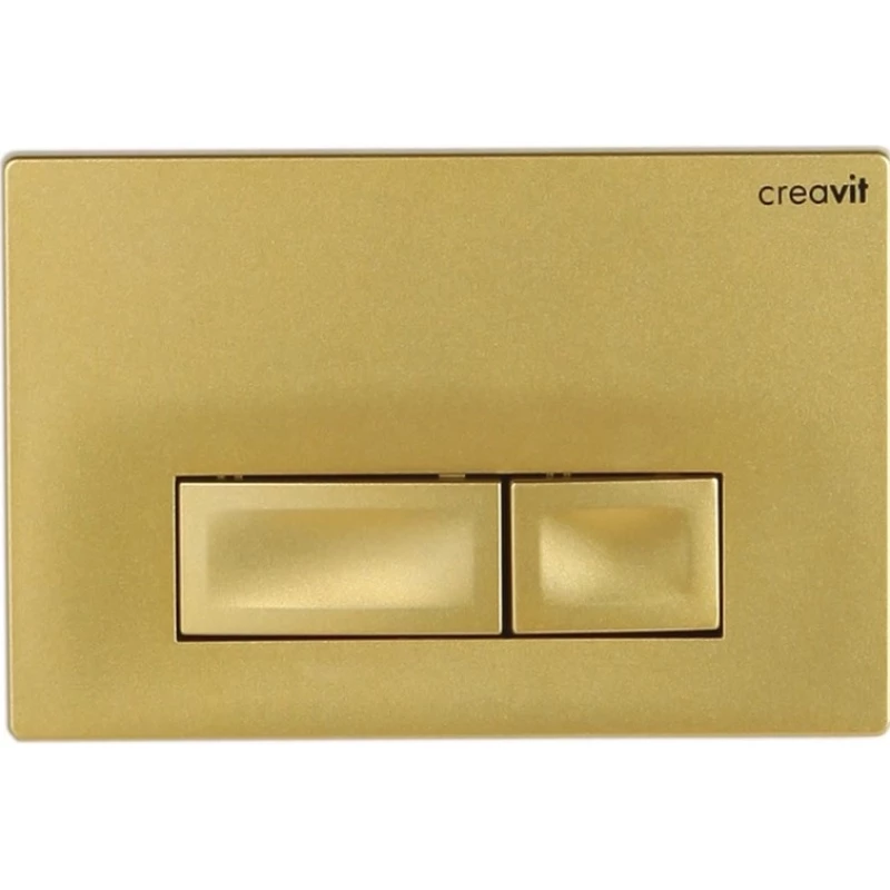 Смывная клавиша золотой матовый Creavit Ore GP300600