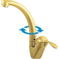 Смеситель для раковины без донного клапана Rav Slezak Labe L006.5/2Z