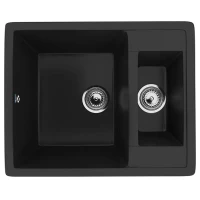 Кухонная мойка Ulgran ультра-черный U-106-344