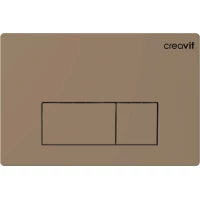 Кнопка смыва Creavit Arc GP8002.06 для инсталляции, капучино матовый