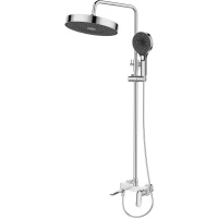 Душевая система Cezares Metauro METAURO-CVD-01 300 мм, со смесителем, хром