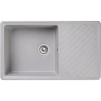 Кухонная мойка GranFest Quarz 53 85,1x47,9 см, серый