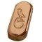 Заглушка для перелива цвета бронза Kerasan Waldorf 811393br - 1