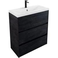 Тумба под раковину Art&Max Family-M FAMILY-M-750-3C-PIA-HC 73,7 см, напольная, угольный камень