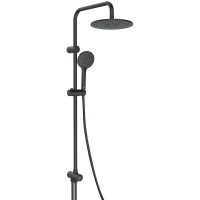 Душевая стойка Lemark LM8809BL 225 мм, черный матовый