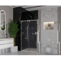 Душевая дверь 130 см Ambassador Intense 110021102IX прозрачное