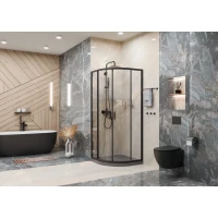 Душевой уголок 100x100 см Ambassador Kingston 14011205 прозрачное