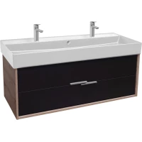 Тумба дуб давос/черный матовый 119,9 см Jacob Delafon Vivienne EB1669-E75-J53