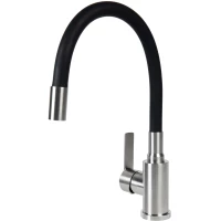 Смеситель для кухни Agger Easy A3100522 с гибким изливом, сатин