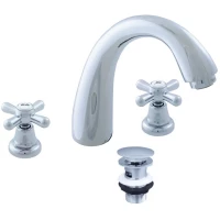 Смеситель для раковины с донным клапаном Rav Slezak Morava Retro MK133.5