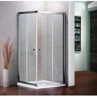 Душевой уголок Cezares Pratico 90x90 см прозрачное стекло PRATICO-A-2-90-C-Cr