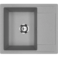 Кухонная мойка Uperwood Econ UPD-201 4910201237 57,5x49,5 см, серый матовый