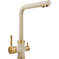 Смеситель для кухни с подключением к фильтру бронза/саббиа Longran Sprint Universal LM2194 - 58 BR
