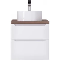 Тумба белый глянец 59,5 см Jorno Wood Wood.01.60/P/W                 