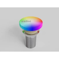 Донный клапан для раковины Salini S-Sense D 502 162201GF без перелива, покраска по RAL глянец