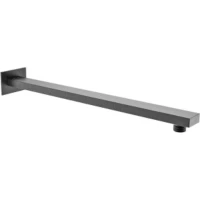 Кронштейн для верхнего душа Raglo R470.30.09 400 мм, настенный, графит матовый