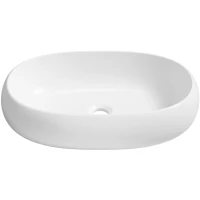 Раковина-чаша Lavinia Boho Bathroom Sink 33311090 56x33 см, накладная, белый