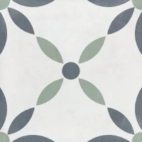 Керамогранит 24768 Havana White Flower 22.3x22.3