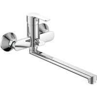 Смеситель для ванны Tokito Semboku TOK-SEM-1015 с душевым гарнитуром, хром