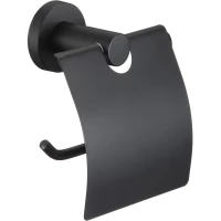 Держатель туалетной бумаги Savol S-005651H черный матовый