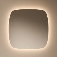 Зеркало Sancos Эра ER850 85x85 см, с LED-подсветкой, сенсорным выключателем, диммером
