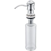 Дозатор для жидкого мыла Zorg ZR-26 CR 350 мл, встраиваемый, для кухни, хром