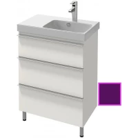 Тумба сливовый глянец 62 см Jacob Delafon Odeon Up EB991D-F26