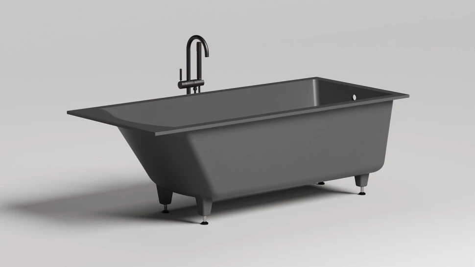 

Ванна из литьевого мрамора 180x80 см Salini S-Sense Cascata, покраска по RAL полностью 104213GRF