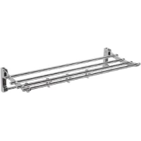Полка для полотенец D-Lin D201906 58 см, хром