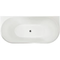Акриловая ванна Royal Bath Riva RB610210CH 150x75 см, белый