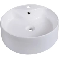 Раковина-чаша Gappo GT107 46,5x46,5 см, накладная, белый
