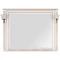 Зеркало 120x96,3 см белый золотая патина Aquanet Паола 00186105 - 4