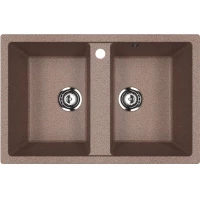 Кухонная мойка Ulgran терракот U-608-307