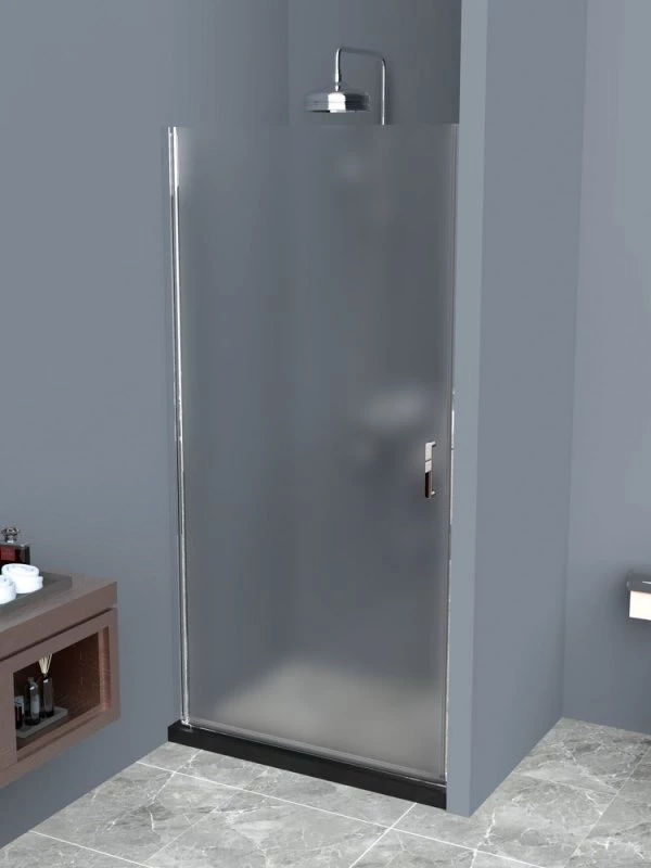 Душевая дверь 70 см BelBagno UNO-B-1-70-P-Cr текстурное стекло