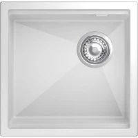 Кухонная мойка Rivelato Lino LN-454-R brina 45x44 см, иней