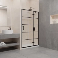 Душевая дверь 100 см RGW PA-07 B R Passage 41080710-84R прозрачное