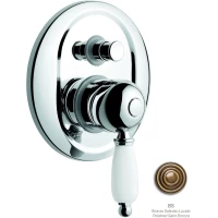 Смеситель для ванны Emmevi Laguna 40019/BR встраиваемый, бронза