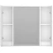 Зеркальный шкаф Brevita Balaton BAL-04100-01-011 98x80 см, с подсветкой, выключателем, белый матовый - 3