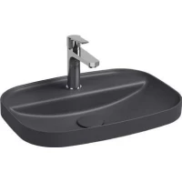 Раковина Allen Brau Fantasy Sphere 4.11034.AN 55x40 см, встраиваемая сверху, антрацит