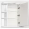 Зеркальный шкаф 70x73 см белый глянец Style Line Лира ЛС-00000123 - 2