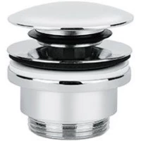 Донный клапан для раковины Emmevi C05529/CR универсальный, хром