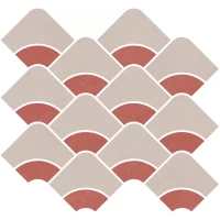 Декор Таделакт наборный матовый обрезной KMD2HID010BR 30x28x0,9