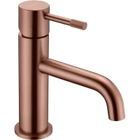 Смеситель для раковины Boheme Uno 461-BRB бронза матовая